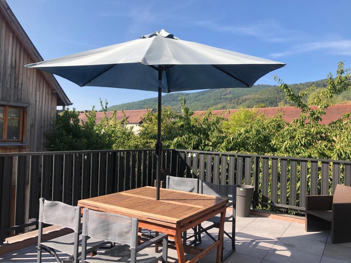 Appartement 2 Chambres Au Coeur Du Vignoble Avec Terrasse 利克维 外观 照片